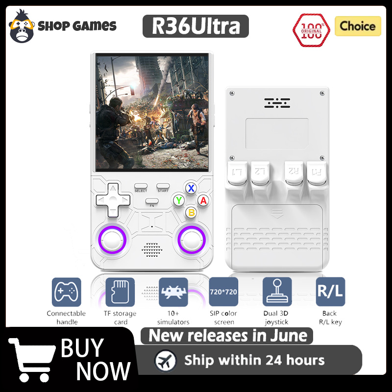 Gaming Console R36 - R36 Ultra Açık Kaynaklı R36S Video