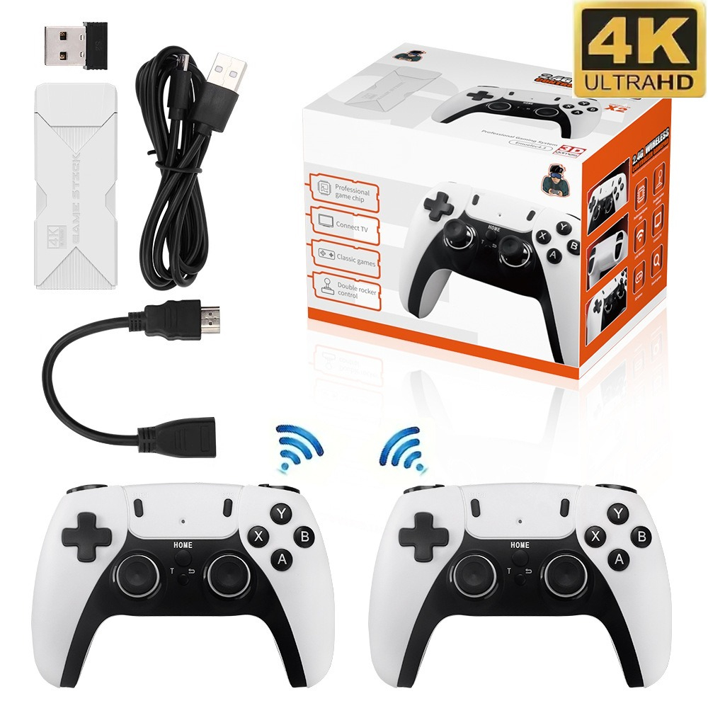 Gaming Console Definition - Konsol 4K yüksek çözünürlüklü TV klasik