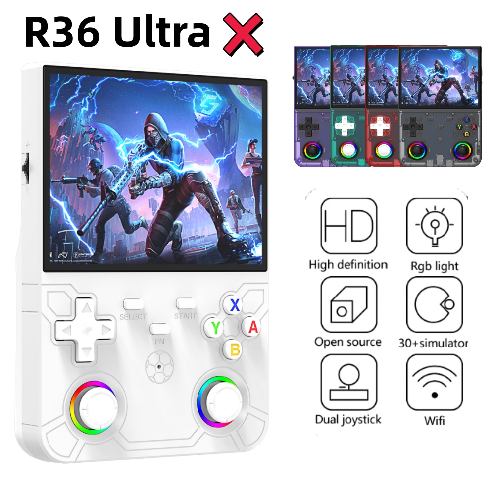 Yeni R36 Ultra X El Tipi Retro - Gaming Console R36 incelemesi ve fiyatı