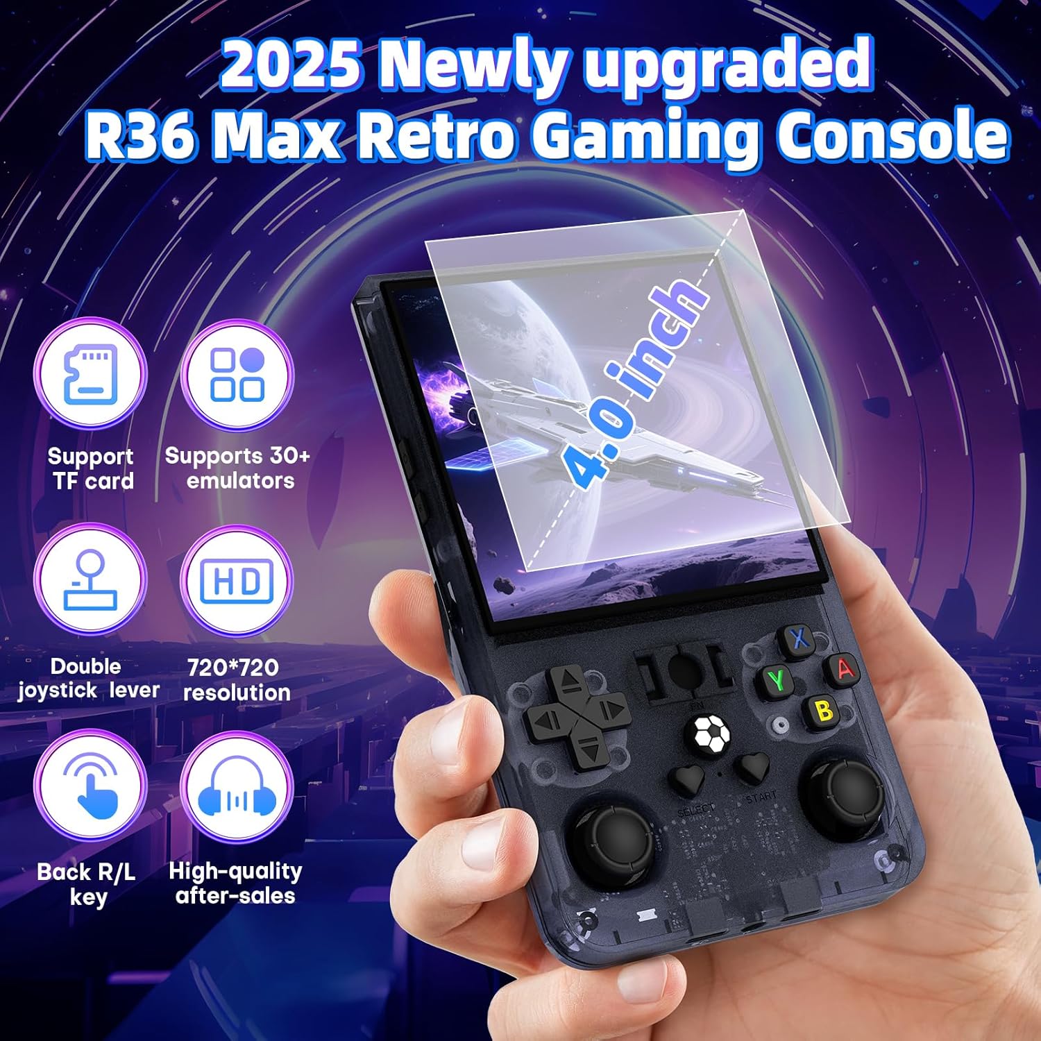 R36 Max Retro Oyun Konsolu 4 İ - Gaming Console R36 Max incelemesi ve fiyatı