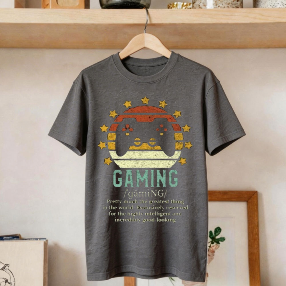 Komik Oyun Tanımlı Tişört Vint - Gaming Console Definition incelemesi ve fiyatı