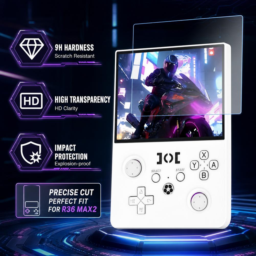 R36 max2 Oyun Konsolu İçin Tem - Gaming Console R36 Max incelemesi ve fiyatı
