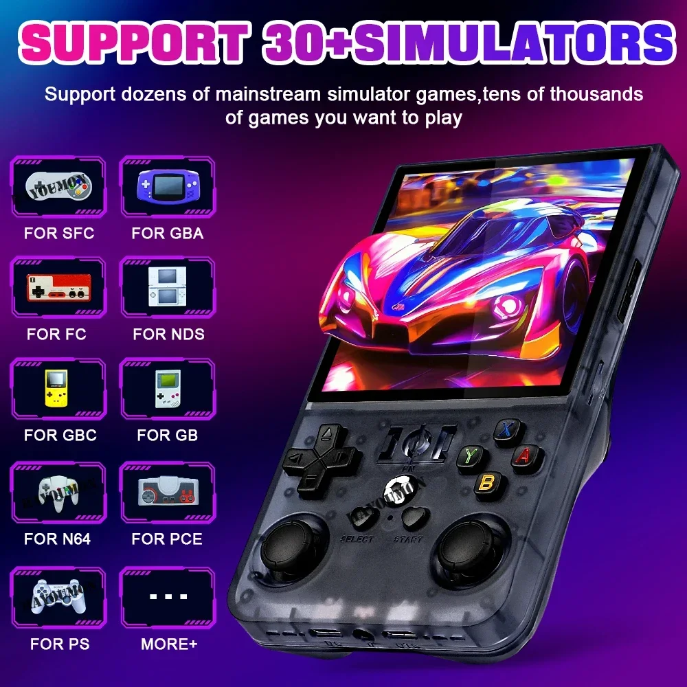 R36 Max Gri El Oyun Oyuncusu 4 - Gaming Console R36 Max incelemesi ve fiyatı