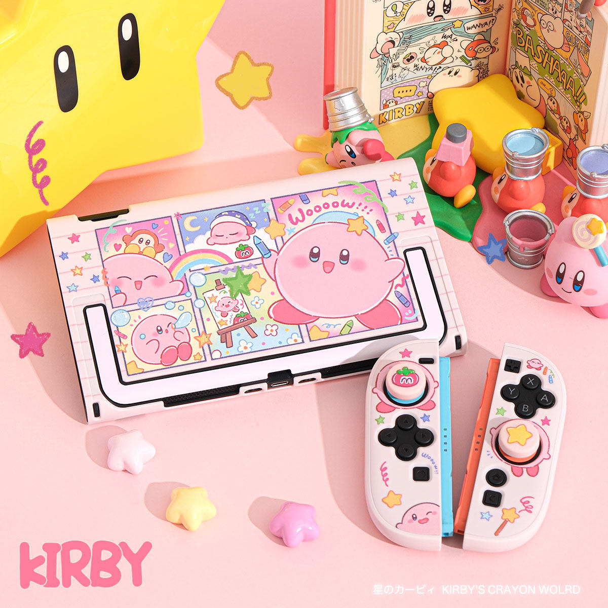 Kirby Switch 2 Gen Split Koruy - Gaming Console Japan incelemesi ve fiyatı