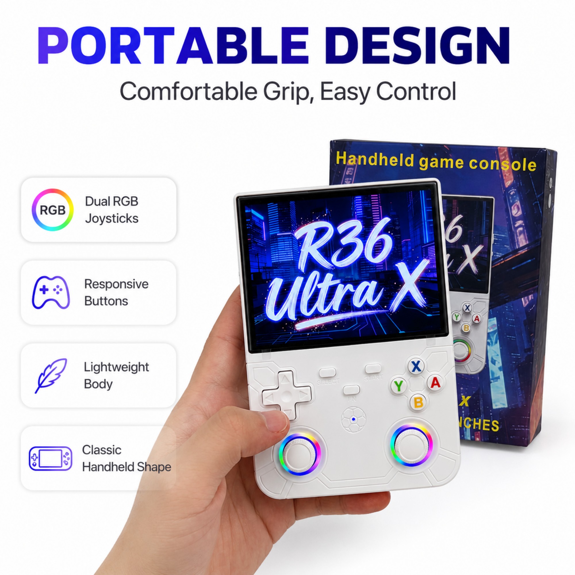 Retro El Oyun Konsolu R36 Ultr - Gaming Console R36 incelemesi ve fiyatı